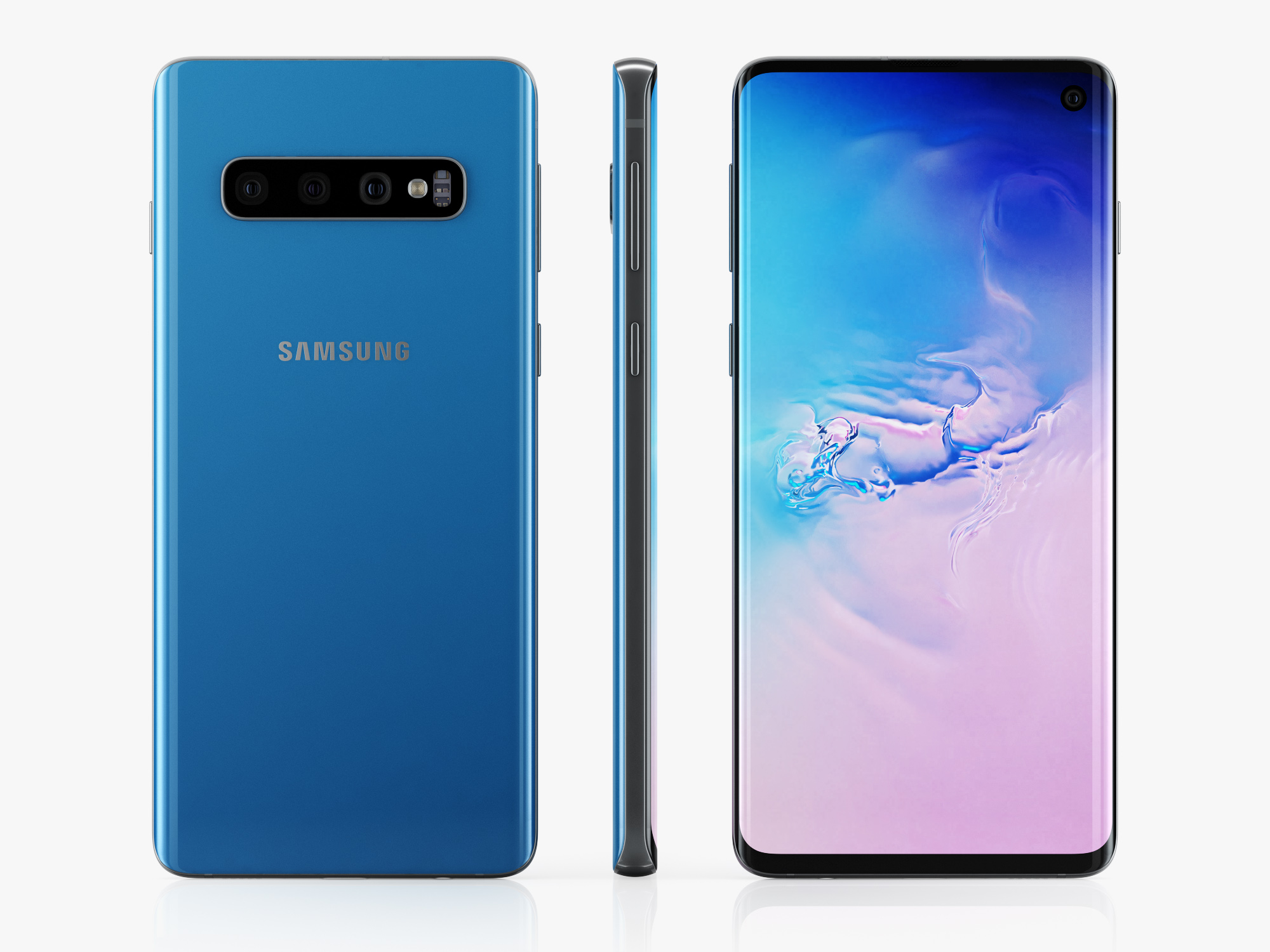 Samsung galaxy 2019 3D model - TurboSquid 1387597