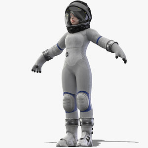 astronaut 3D model