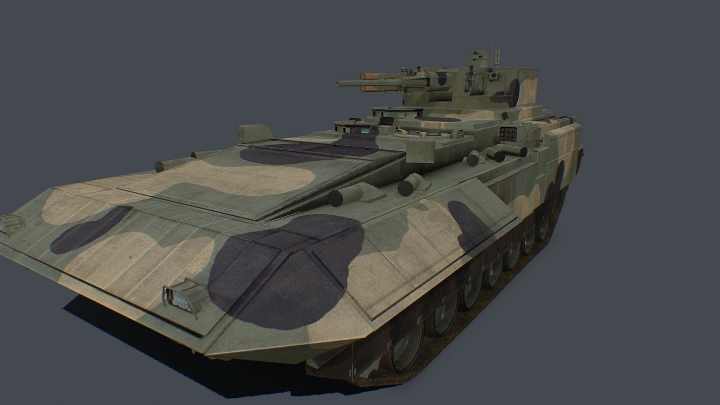 T 15バルバリスパック2砲塔新しい57mm砲と30mm3dモデル Turbosquid