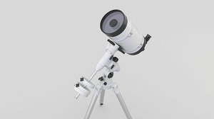3D telescope maksutov cassegrain