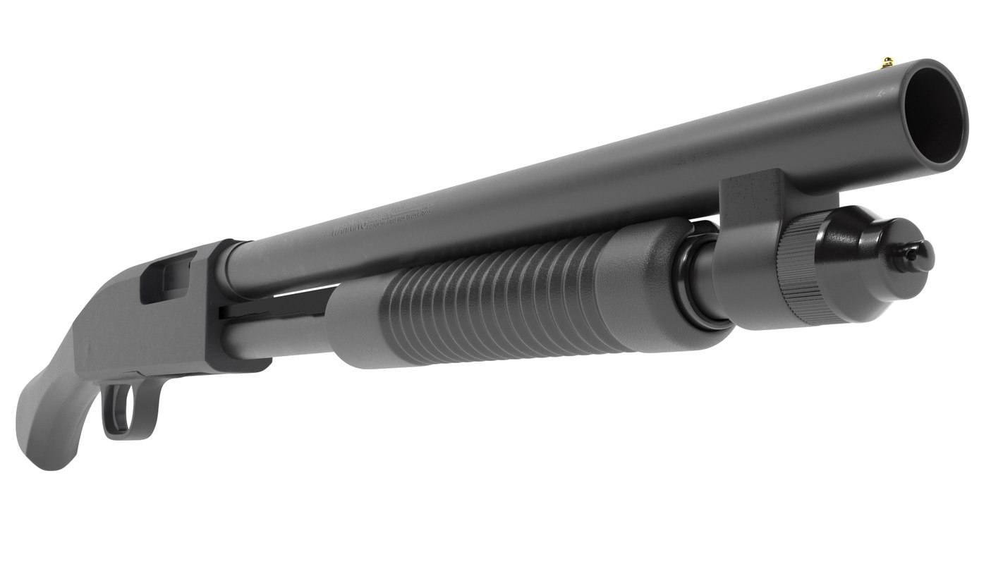 Shotgun mossberg 590 shockwave model - TurboSquid 1381703