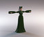 3D model medieval lady