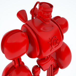 robot 3D model