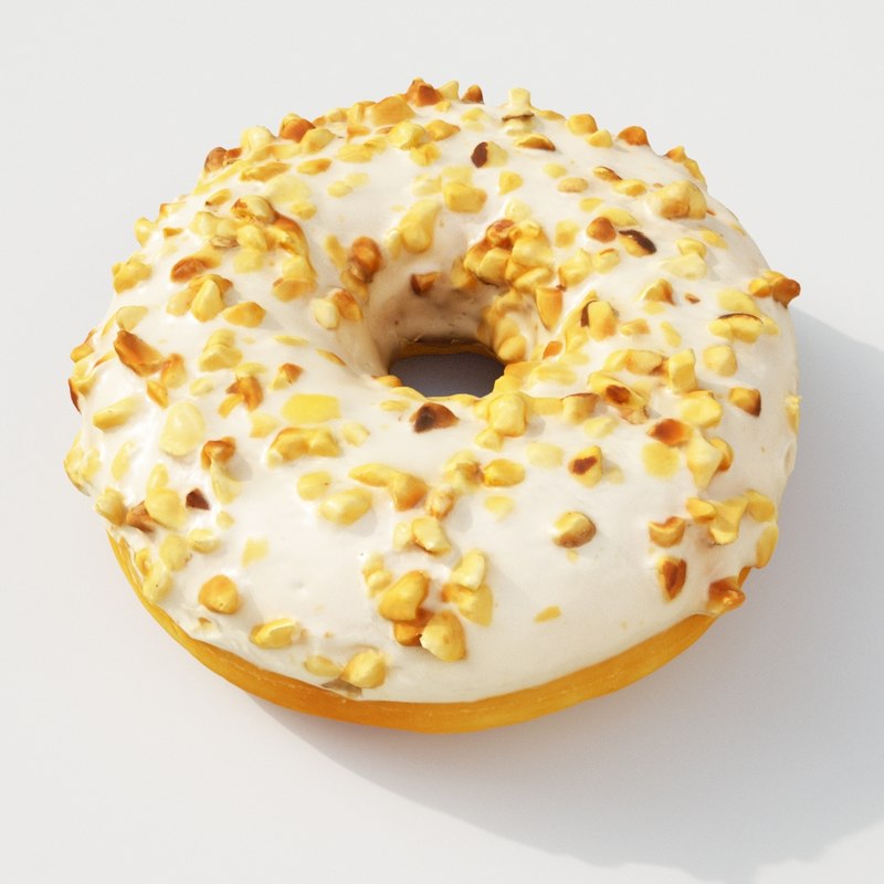 3d Model Donut Pastry Food - Turbosquid 1381721