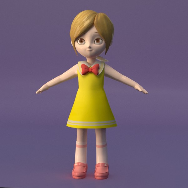 3D Daughter Models | TurboSquid