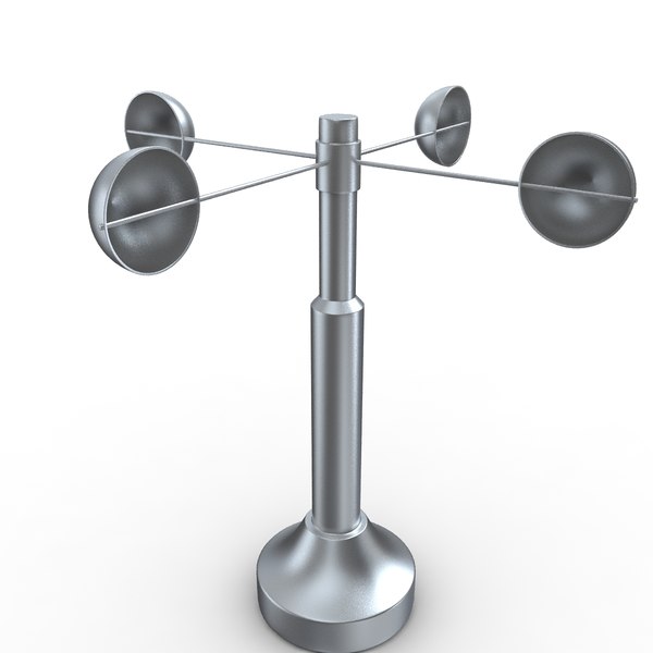 3D anemometer design model TurboSquid 1381781