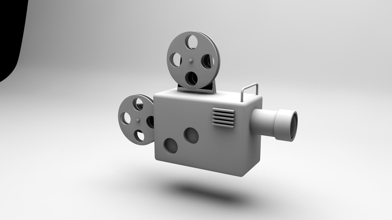 Ikona Kamery Filmowej 3d Model 3d Turbosquid 1381931