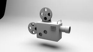 camera film icon 3D