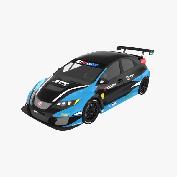 Honda Civic Tcr 3d Turbosquid