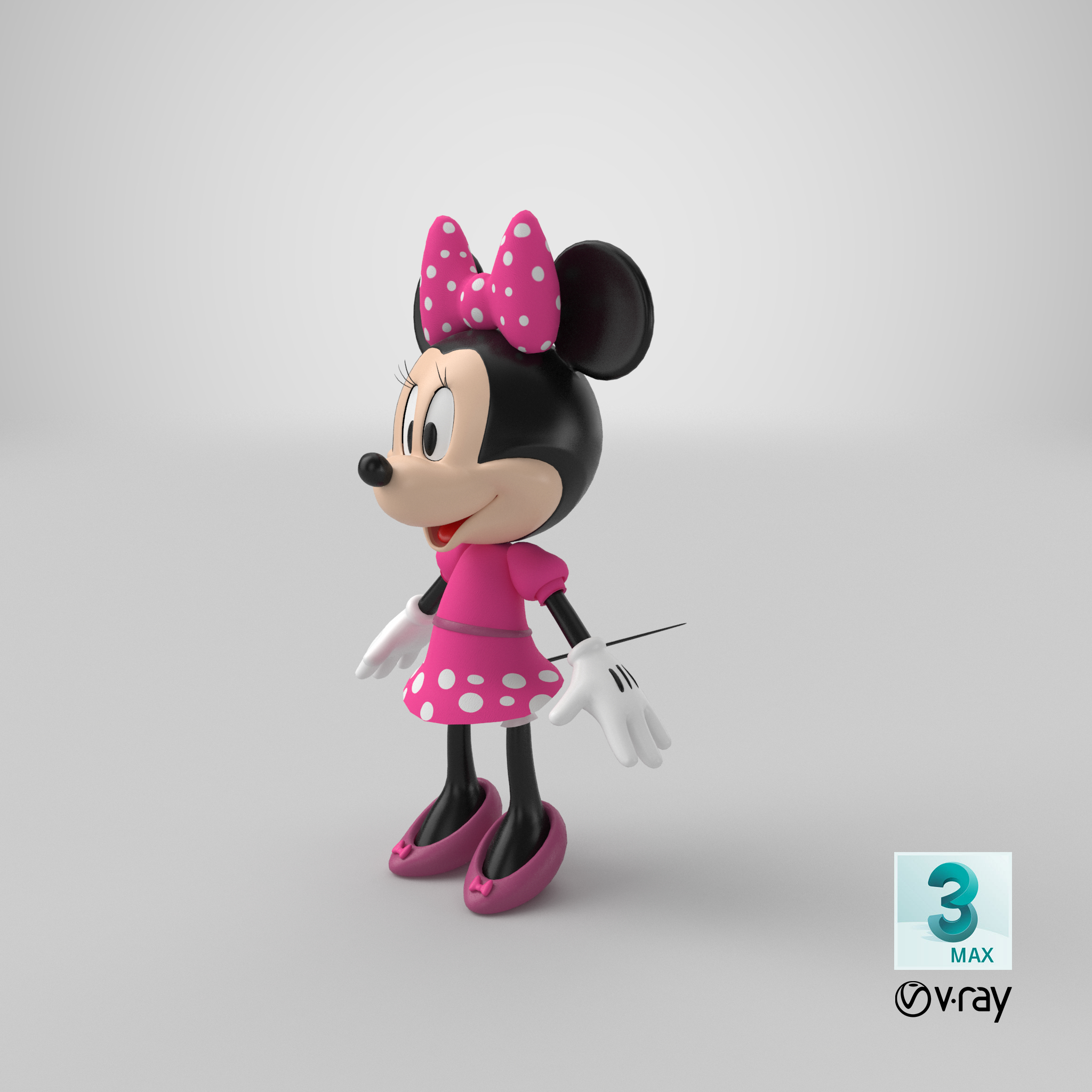 3d model minnie mouse