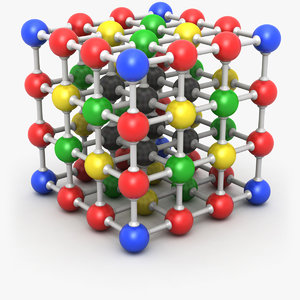 molecule 4 3D model