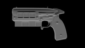 3D pistol fallout
