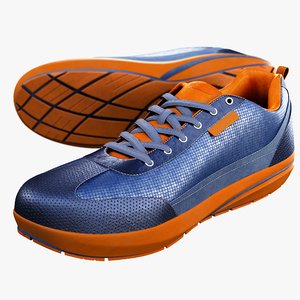 3D model sport shoes