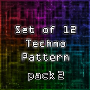 Techno Pattern Glow pack 2