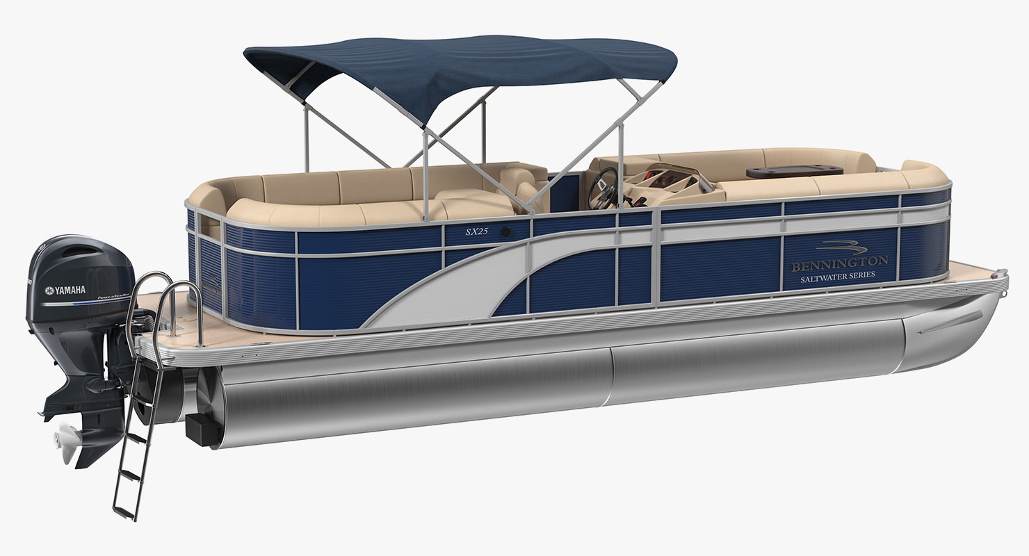 3D pontoon boat bennington sx25 TurboSquid 1382579