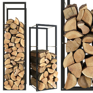 firewood wood 3D model