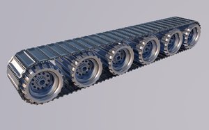 tank wheels 3D model