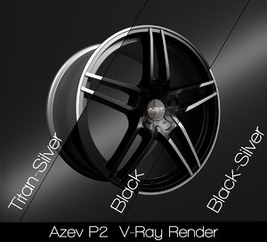 3D azev p2 rim model