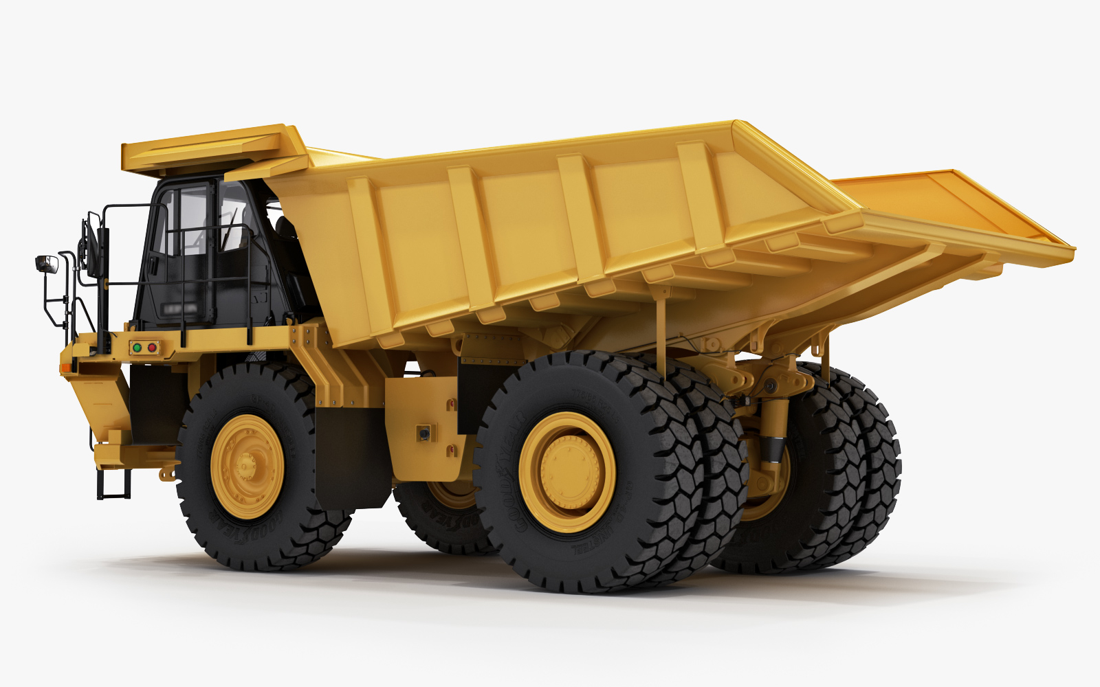 3d off-highway dump truck generic model