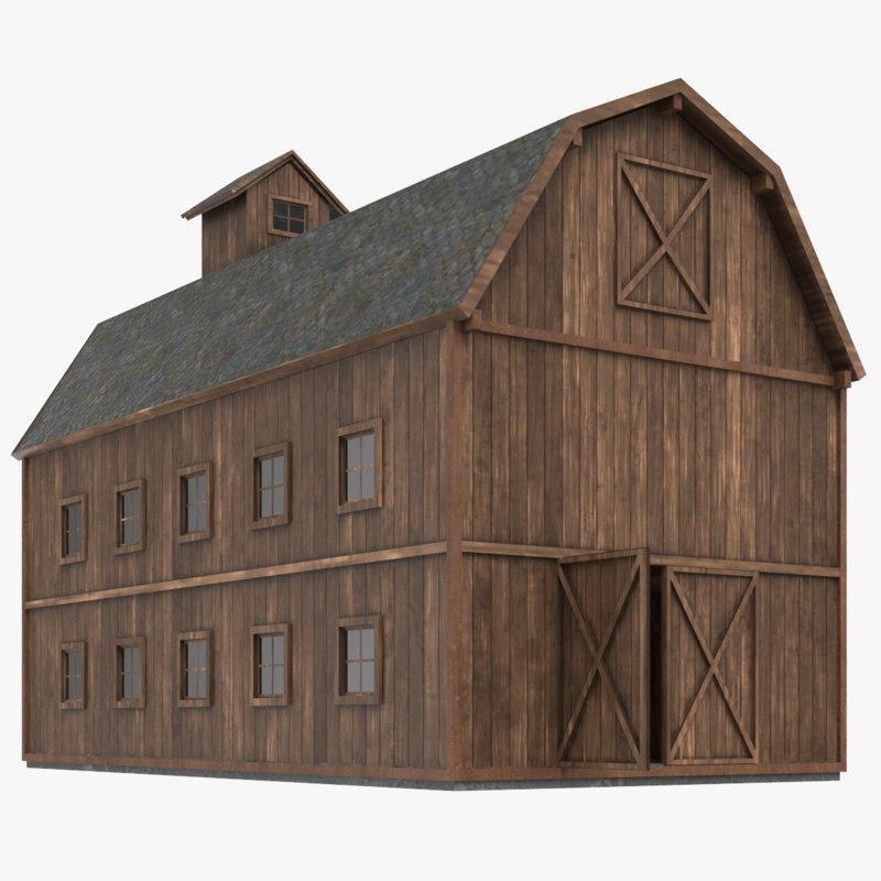 3D farm barn - TurboSquid 1382865