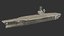 3D uss nimitz supercarrier warships