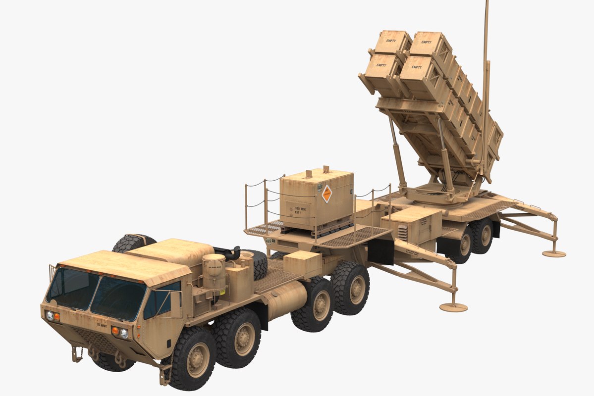 3D patriot mim-104 missile model - TurboSquid 1382771