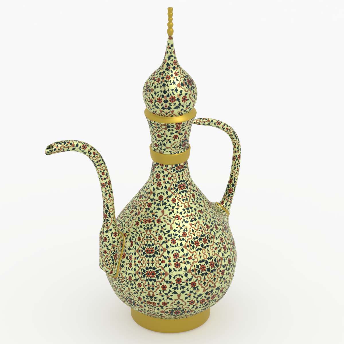 Surai decorative 3D model - TurboSquid 1382542