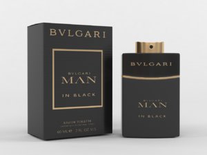 bvlgari man black cologne 3D model