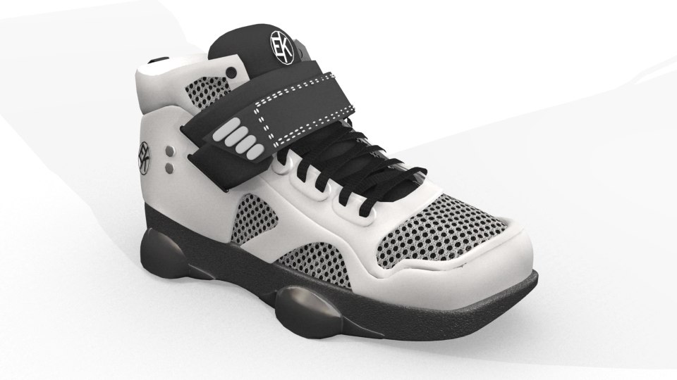 Free 3D basketball shoe model TurboSquid 1382267
