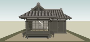 small japanese house 3D