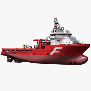 3D ahts ut 712 cd model