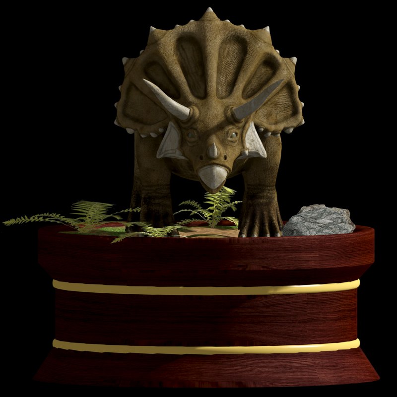 triceratops google 3d