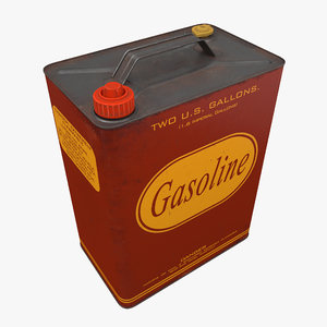gasoline canister 3D model