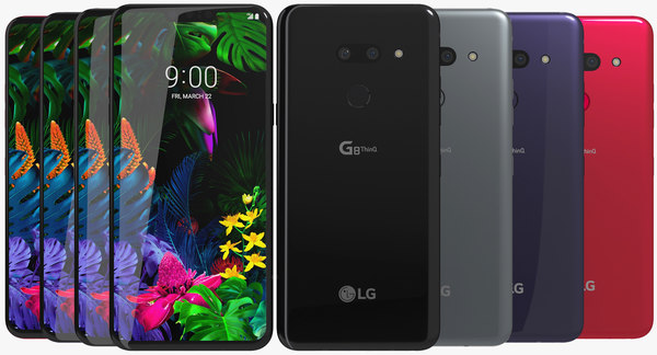 3d Realistic Lg G8 Thinq Turbosquid 1383558