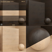 Wood material Oak (seamless, square)