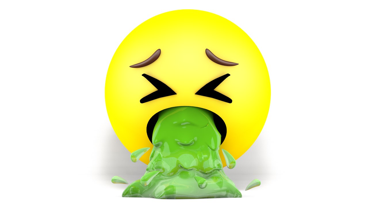 Emoji vomit 3D model - TurboSquid 1383741
