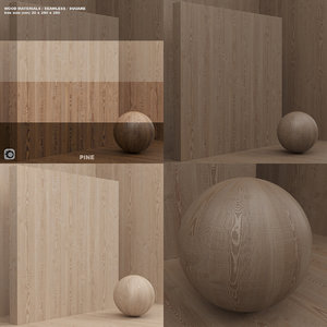wood material pine (seamless, square)