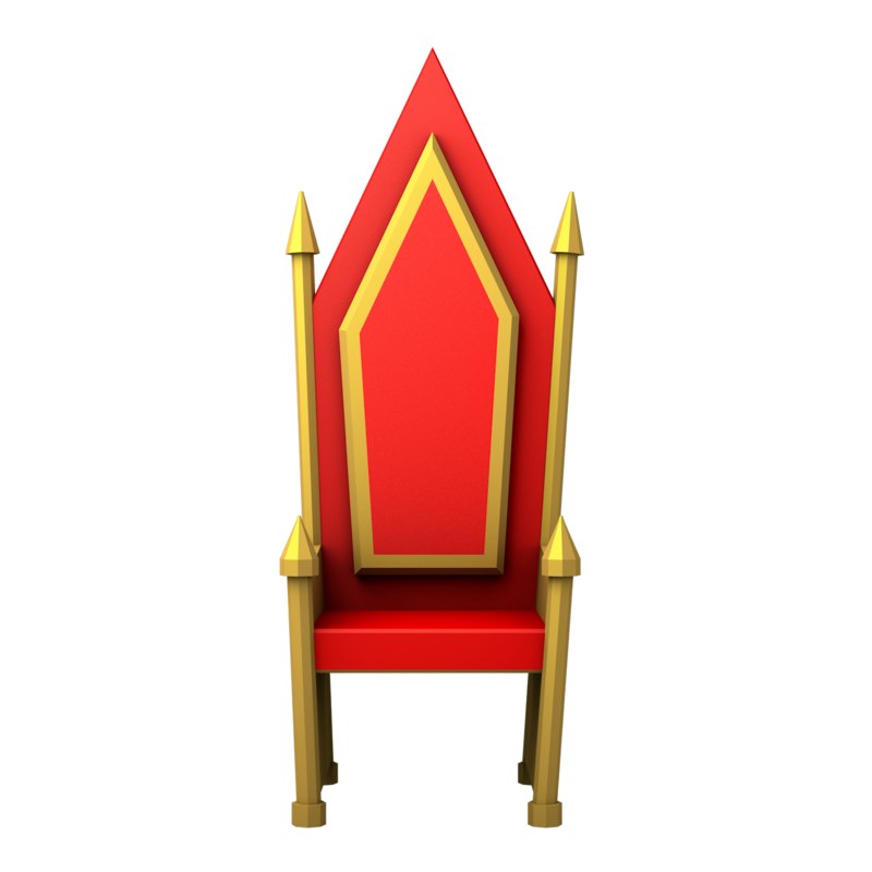 Cartoon throne 3D model - TurboSquid 1383827