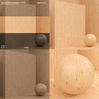 wood material pine (seamless, square)