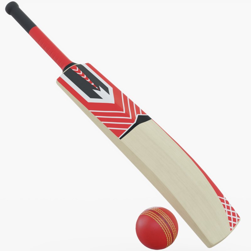 Cricket bat 3D model - TurboSquid 1383870