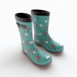 flamingo rain boots womens