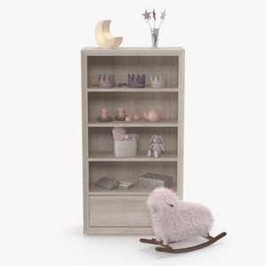 items children s room 3D model