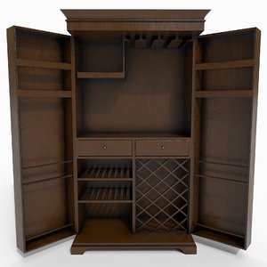 interior furniture closet 3D model