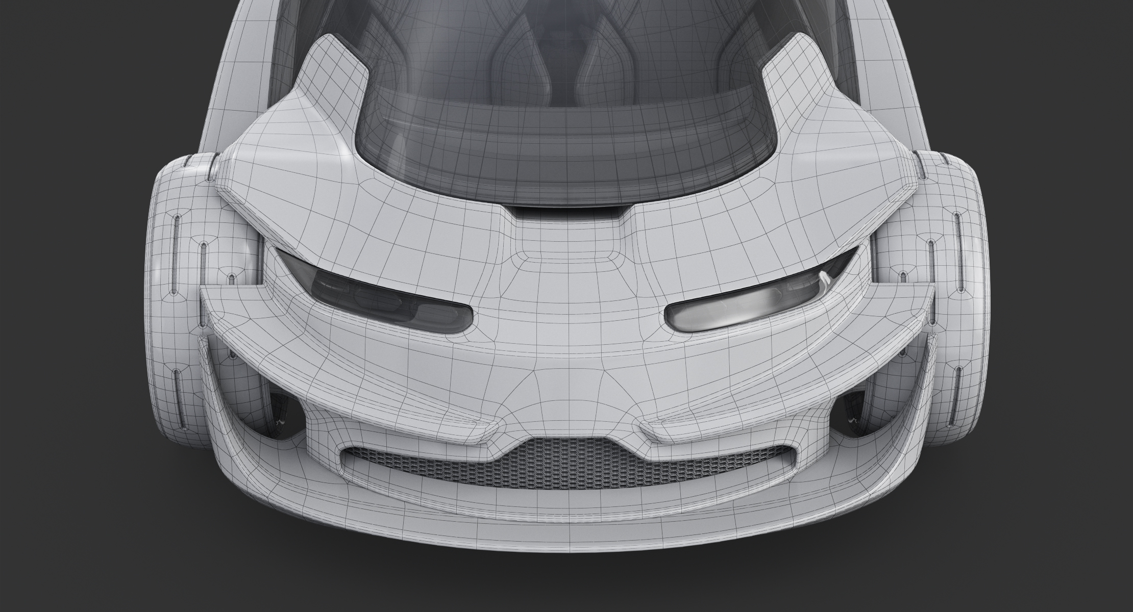 未来汽车63d模型