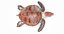 loggerhead sea turtle model