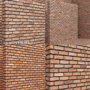 material brick tile (seamless, square)