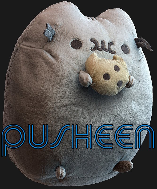 pusheen teddy bear