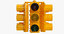 traffic light pillar 3D model