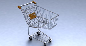 3D shopping cart