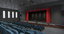 3D model assambly theatre hall